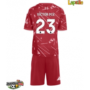 Liverpool Victor Munoz #23 Kotipaita Lapsille 2026-27 Lyhythihainen (+ shortsit)